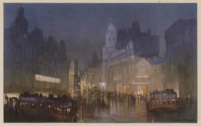 Het Grote Kanaal van Tottenham Court Road